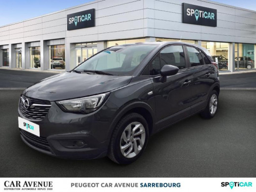 Occasion OPEL Crossland X 1.6 D 99ch ECOTEC Edition 2018 Gris Quantum/Toit Blanc Glacier 15 900 € à Sarrebourg