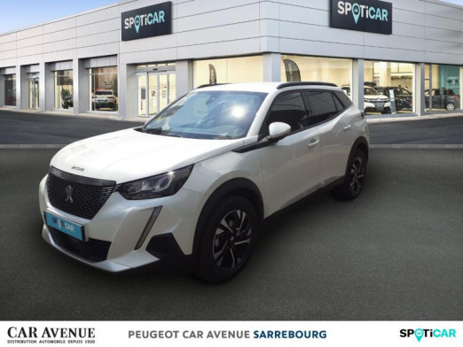 Occasion PEUGEOT 2008 1.5 BlueHDi 110ch S&S Allure 2021 Blanc Nacré (N) 24 900 € à Sarrebourg