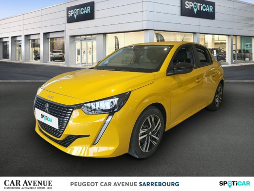 Occasion PEUGEOT 208 1.2 PureTech 75ch S&S Style 2023 Jaune 19 900 € à Sarrebourg