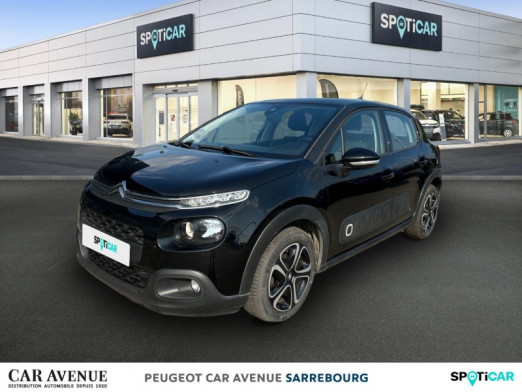 Occasion CITROEN C3 PureTech 82ch Shine S&S E6.d 2019 Noir 10 900 € à Sarrebourg