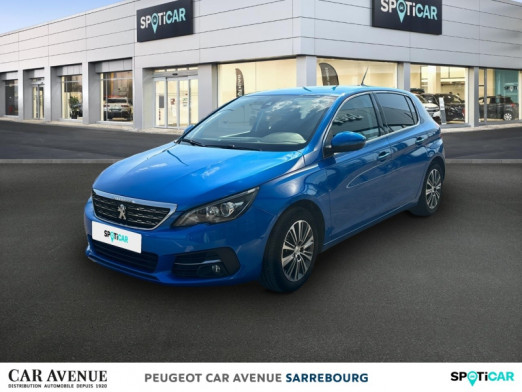 Used PEUGEOT 308 1.2 PureTech 110ch S&S Allure 6cv 2020 Bleu Magnetic € 15,900 in Sarrebourg