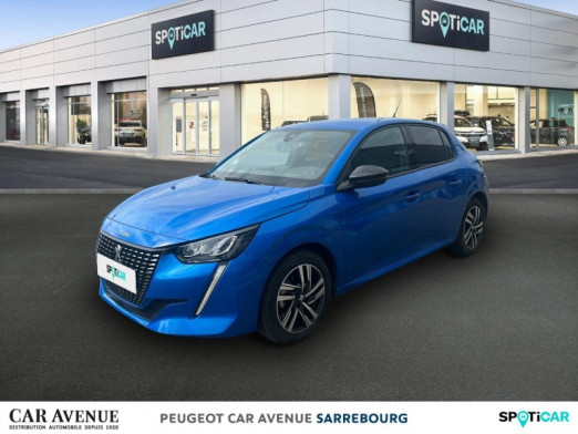 Occasion PEUGEOT 208 1.2 PureTech 100ch S&S Allure  Pack 2023 Bleu Vertigo (V) 19 900 € à Sarrebourg