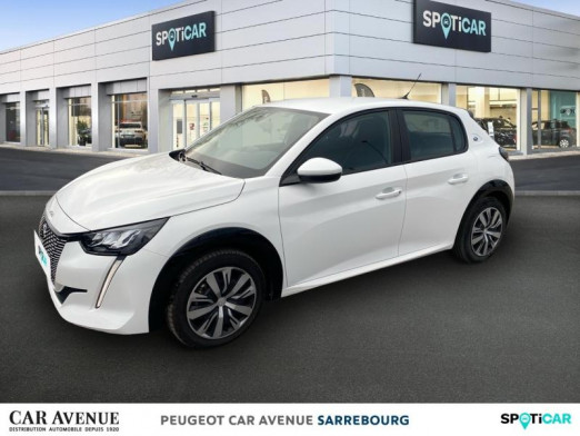 Occasion PEUGEOT 208 e-208 136ch Style 2020 Blanc Banquise (O) 15 990 € à Sarrebourg