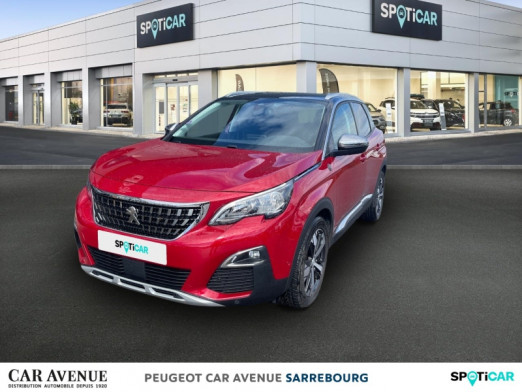 Used PEUGEOT 3008 1.2 PureTech 130ch Crossway S&S EAT6 2018 Rouge Ultimate (S) € 21,900 in Sarrebourg