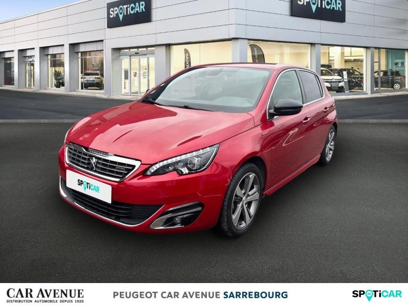 Occasion PEUGEOT 308 1.2 PureTech 130ch S&S GT Line 2017 Rouge Ultimate 11800 € à Sarrebourg