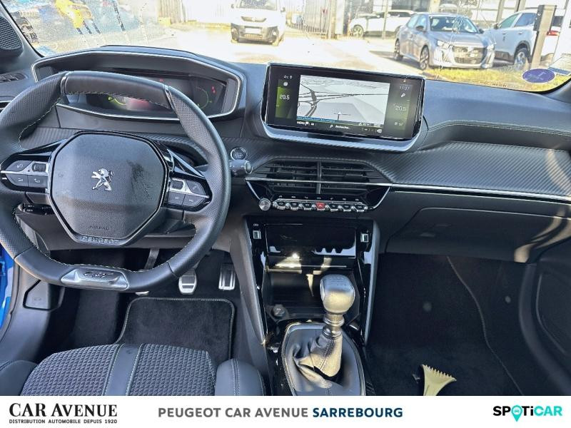 Occasion PEUGEOT 208 1.2 PureTech 100ch S&S GT 2022 Bleu Vertigo (V) 18800 € à Sarrebourg
