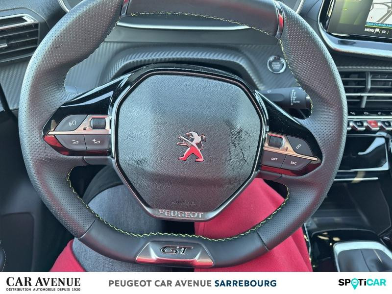 Occasion PEUGEOT 208 1.2 PureTech 100ch S&S GT 2022 Bleu Vertigo (V) 18800 € à Sarrebourg