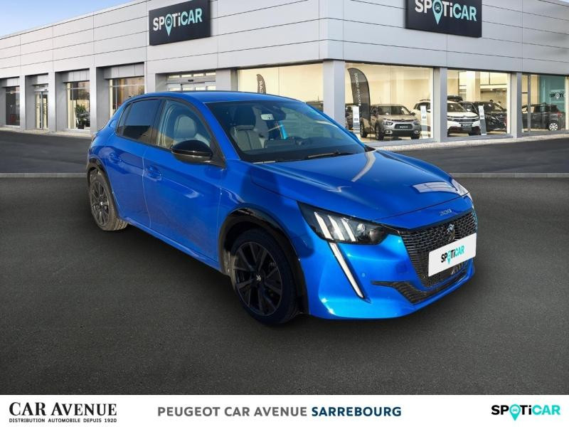 Occasion PEUGEOT 208 1.2 PureTech 100ch S&S GT 2022 Bleu Vertigo (V) 18800 € à Sarrebourg