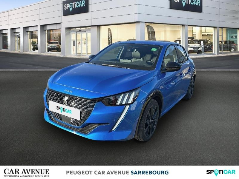 Occasion PEUGEOT 208 1.2 PureTech 100ch S&S GT 2022 Bleu Vertigo (V) 18800 € à Sarrebourg