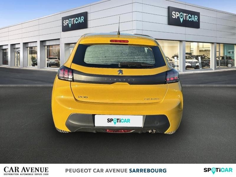 Occasion PEUGEOT 208 1.2 PureTech 75ch S&S Like 2020 Jaune 10800 € à Sarrebourg
