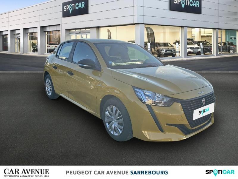 Occasion PEUGEOT 208 1.2 PureTech 75ch S&S Like 2020 Jaune 10800 € à Sarrebourg