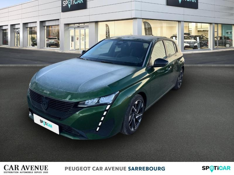 Occasion PEUGEOT 308 PHEV 180ch Active Pack e-EAT8 2024 Vert 33900 € à Sarrebourg