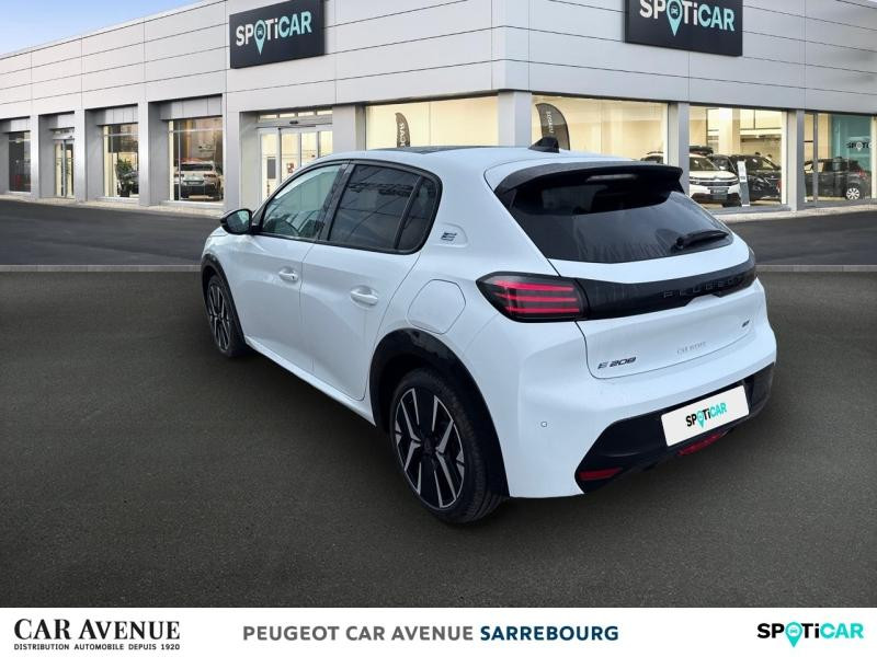 Occasion PEUGEOT 208 e-208 156ch GT 2025 Blanc Banquise (O) 29700 € à Sarrebourg