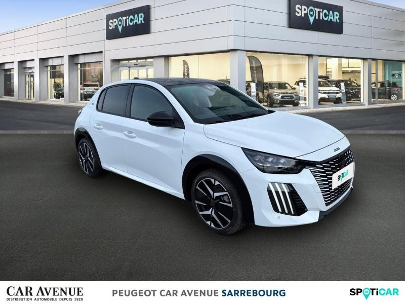 Occasion PEUGEOT 208 e-208 156ch GT 2025 Blanc Banquise (O) 29700 € à Sarrebourg