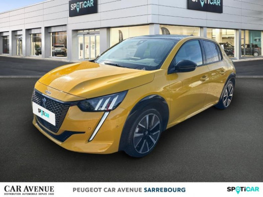 Occasion PEUGEOT 208 e-208 136ch GT 2020 Jaune Faro 13 900 € à Sarrebourg