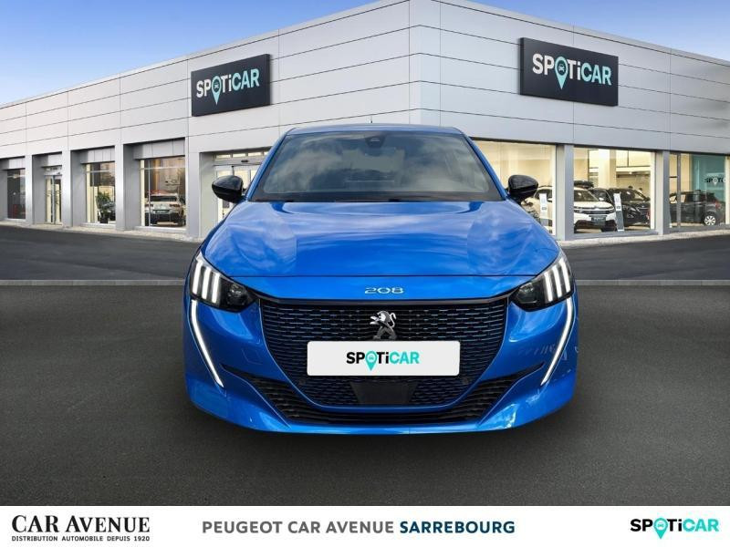 Occasion PEUGEOT 208 e-208 136ch GT 2022 Bleu Vertigo (V) 21890 € à Sarrebourg