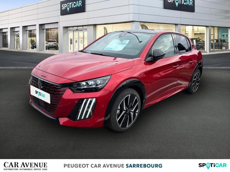 Occasion PEUGEOT 208 e-208 156ch GT 2023 Rouge Elixir (V) 28900 € à Sarrebourg