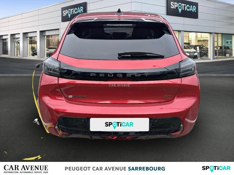 Occasion PEUGEOT 208 e-208 156ch GT 2023 Rouge Elixir (V) 28900 € à Sarrebourg