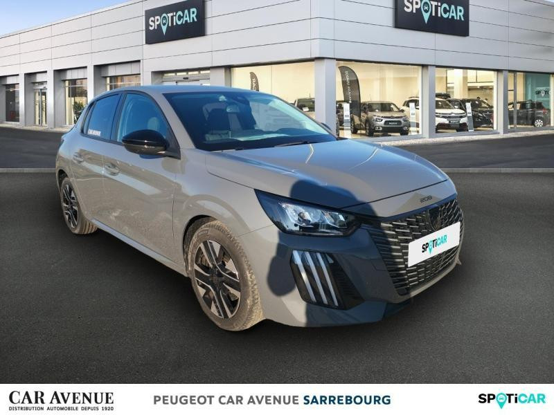 Occasion PEUGEOT 208 1.2 PureTech 100ch S&S Allure 2024 Gris Selenium (M) 20800 € à Sarrebourg