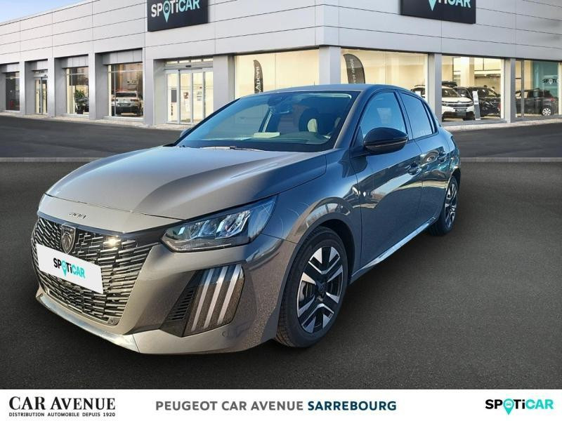 Occasion PEUGEOT 208 1.2 PureTech 100ch S&S Allure 2024 Gris Selenium (M) 20800 € à Sarrebourg