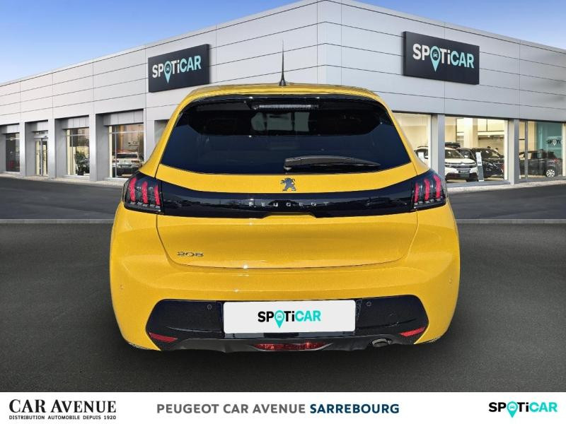 Occasion PEUGEOT 208 1.5 BlueHDi 100ch S&S Allure 2023 Jaune 16890 € à Sarrebourg