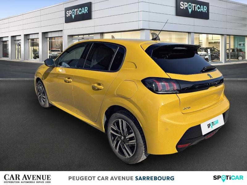 Occasion PEUGEOT 208 1.5 BlueHDi 100ch S&S Allure 2023 Jaune 16890 € à Sarrebourg