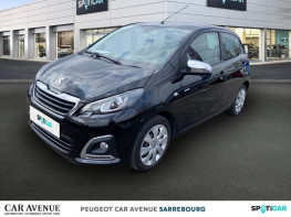 Occasion PEUGEOT 108 1.0 VTi Style 5p 2018 Noir Caldera 8890 € à Sarrebourg