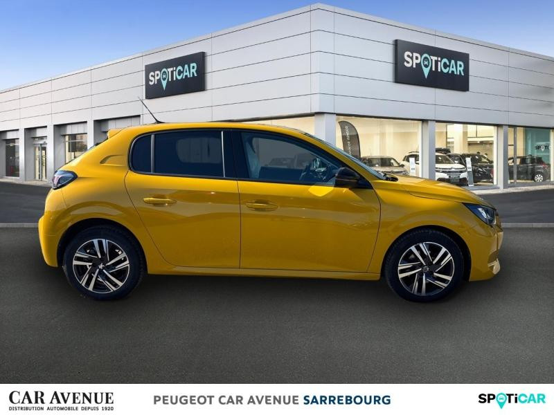 Occasion PEUGEOT 208 1.5 BlueHDi 100ch S&S Allure 2023 Jaune 16890 € à Sarrebourg