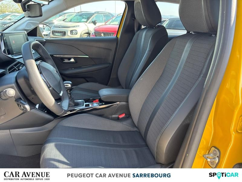 Occasion PEUGEOT 208 1.5 BlueHDi 100ch S&S Allure 2023 Jaune 16890 € à Sarrebourg