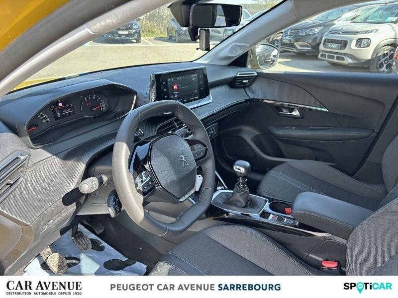Occasion PEUGEOT 208 1.5 BlueHDi 100ch S&S Allure 2023 Jaune 16890 € à Sarrebourg