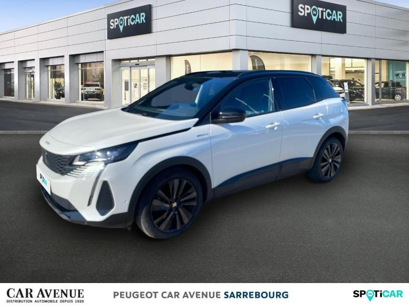 Occasion PEUGEOT 3008 HYBRID4 300ch GT Pack e-EAT8 2022 Blanc Nacré (N) 24590 € à Sarrebourg