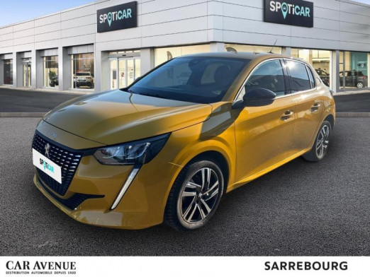 Occasion PEUGEOT 208 1.2 PureTech 100ch S&S Allure 2023 Jaune 13 900 € à Sarrebourg