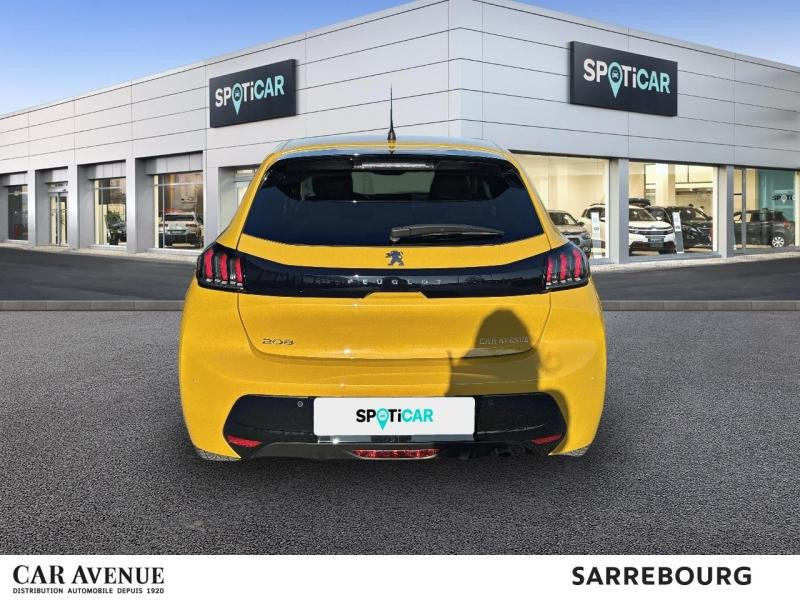 Occasion PEUGEOT 208 1.2 PureTech 100ch S&S Allure 2023 Jaune 13900 € à Sarrebourg