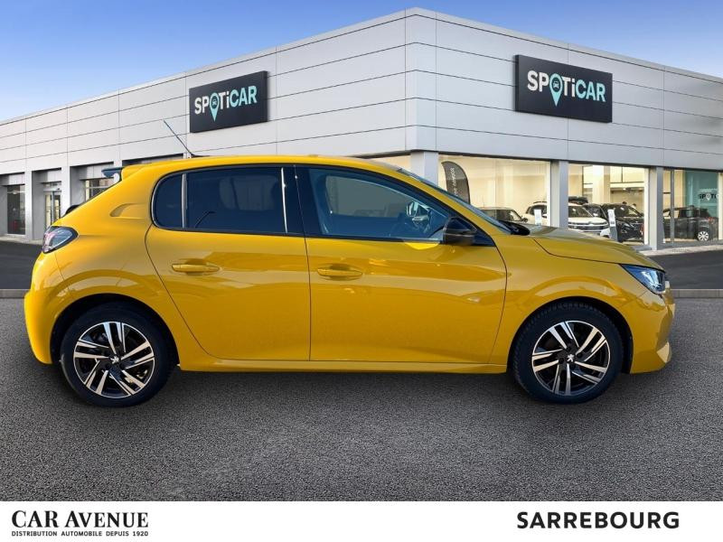 Occasion PEUGEOT 208 1.2 PureTech 100ch S&S Allure 2023 Jaune 13900 € à Sarrebourg