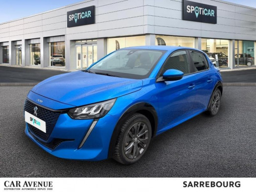 Occasion PEUGEOT 208 e-208 136ch Active Business 2021 Bleu Vertigo (V) 14 290 € à Sarrebourg