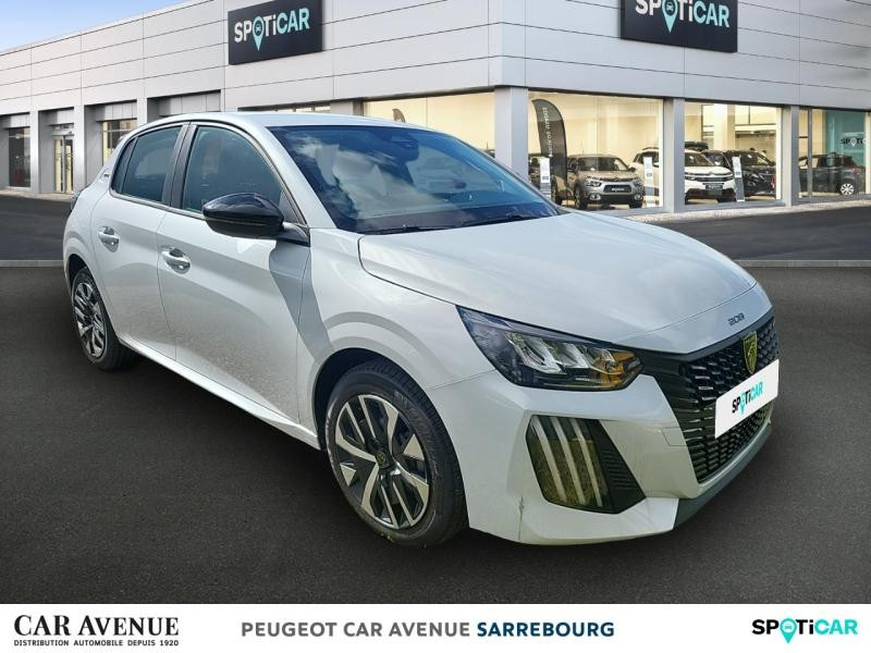 Occasion PEUGEOT 208 1.2 Hybrid 110ch Style e-DCS6 2025 Blanc Okénite (M) 21900 € à Sarrebourg