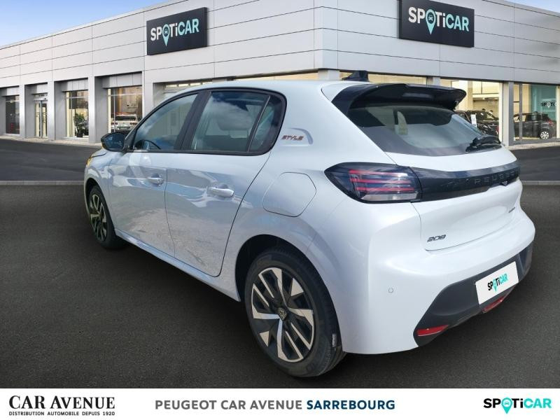 Occasion PEUGEOT 208 1.2 Hybrid 110ch Style e-DCS6 2025 Blanc Okénite (M) 22400 € à Sarrebourg