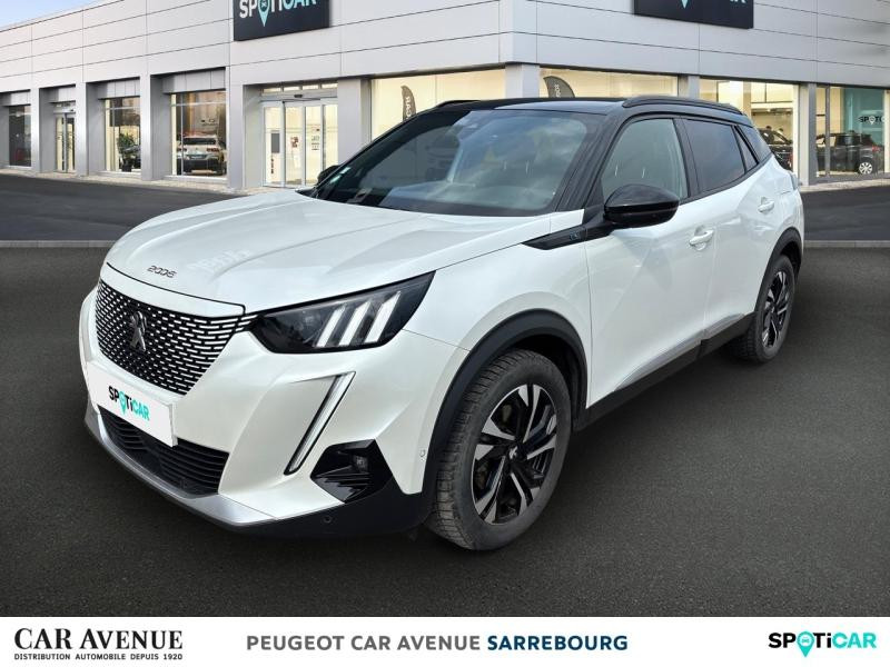 Occasion PEUGEOT 2008 e-2008 136ch GT Line 2020 Blanc Nacré (N) 14990 € à Sarrebourg