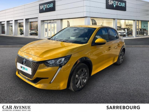 Occasion PEUGEOT 208 e-208 136ch Allure 2021 Jaune 16 900 € à Sarrebourg