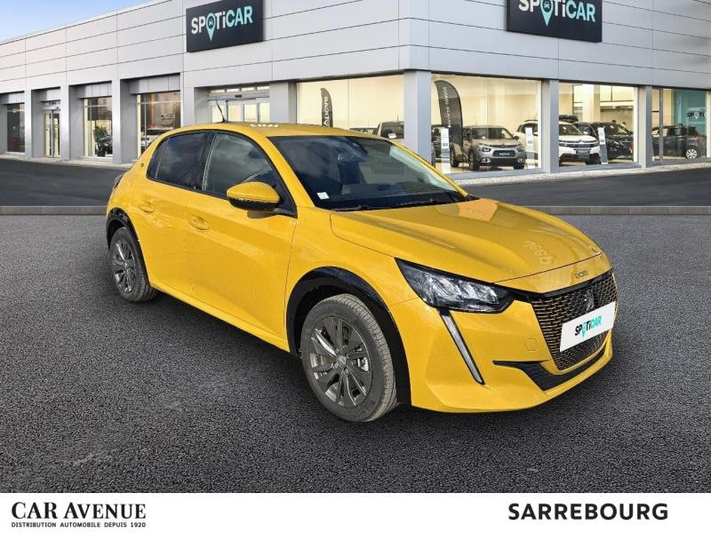 Occasion PEUGEOT 208 e-208 136ch Allure 2021 Jaune 16900 € à Sarrebourg