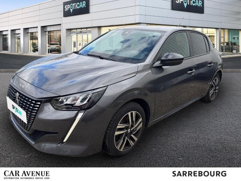 Occasion PEUGEOT 208 1.5 BlueHDi 100ch S&S Allure 2024 Gris Platinium (M) 17400 € à Sarrebourg