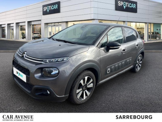 Occasion CITROEN C3 PureTech 110ch Shine S&S E6.d 2019 Gris Platinium 9 900 € à Sarrebourg