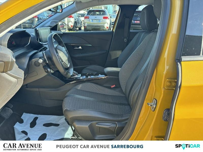 Occasion PEUGEOT 208 1.2 PureTech 100ch S&S Allure EAT8 2021 Jaune 13500 € à Sarrebourg