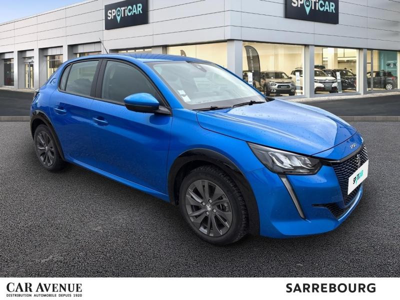 Occasion PEUGEOT 208 e-208 136ch Active Business 2021 Bleu Vertigo (V) 14290 € à Sarrebourg