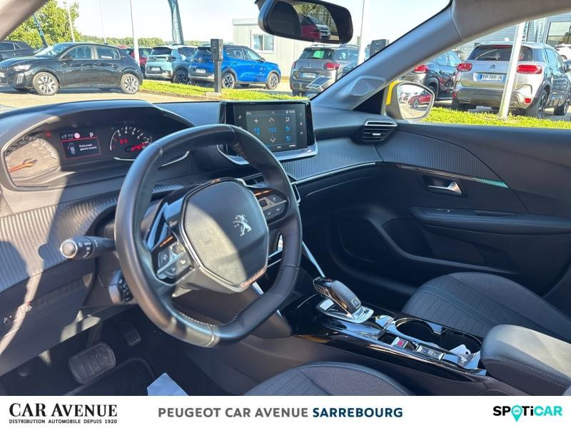 Occasion PEUGEOT 208 1.2 PureTech 100ch S&S Allure EAT8 2021 Jaune 13500 € à Sarrebourg