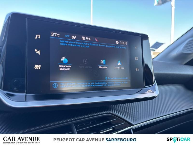 Occasion PEUGEOT 208 1.2 PureTech 100ch S&S Allure EAT8 2021 Jaune 13500 € à Sarrebourg