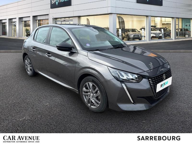 Occasion PEUGEOT 208 1.2 PureTech 100ch S&S Active Pack 2022 Gris Platinium (M) 12990 € à Sarrebourg