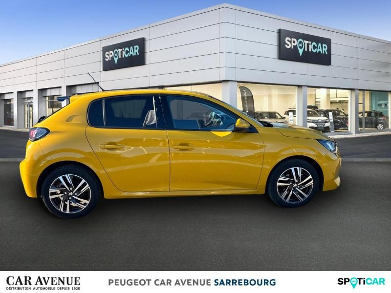 Occasion PEUGEOT 208 1.2 PureTech 100ch S&S Allure EAT8 2021 Jaune 13500 € à Sarrebourg