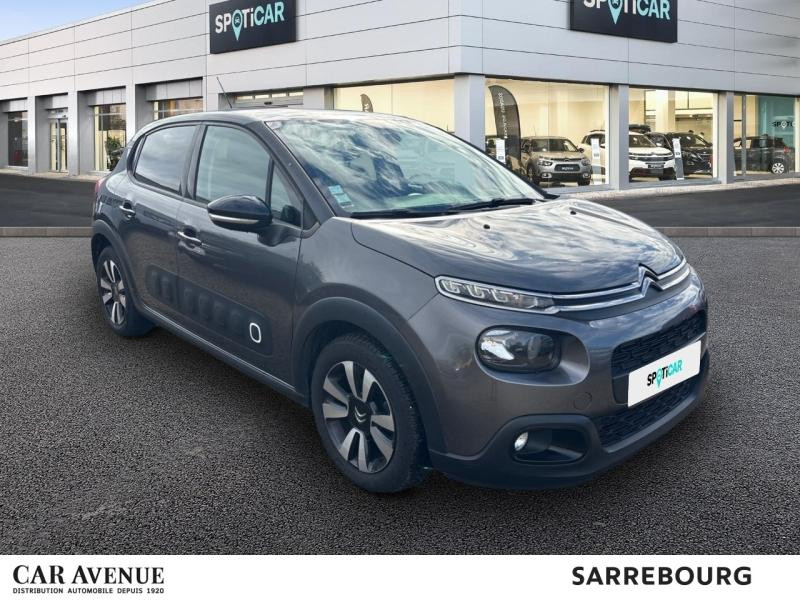 Occasion CITROEN C3 PureTech 110ch Shine S&S E6.d 2019 Gris Platinium 9900 € à Sarrebourg