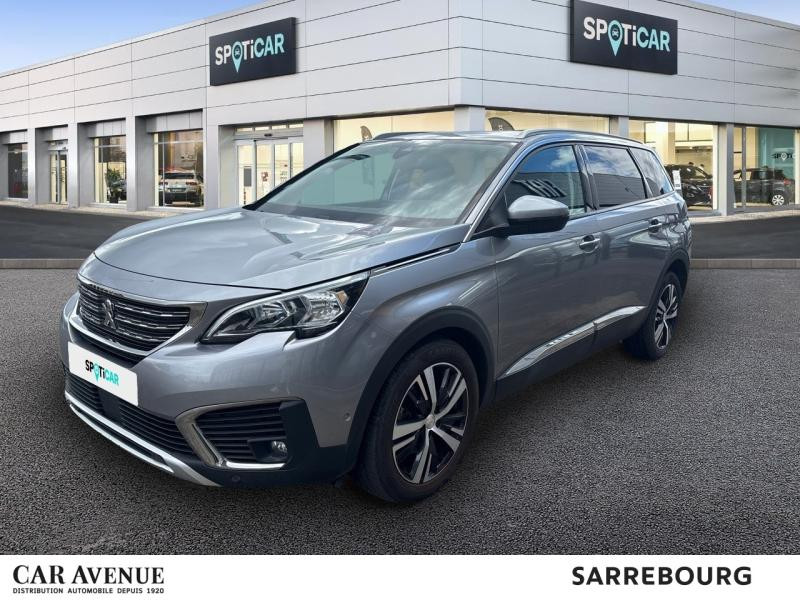 Used PEUGEOT 5008 1.2 PureTech 130ch Allure S&S 2018 Gris Amazonite (M) € 14800 in Sarrebourg